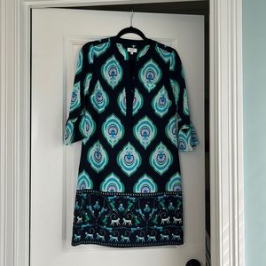 Crown and ivy dress with tags! Size 2 with 3/4” sleeves